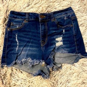 Wax Jean Shorts. Worn a couple of times. In very good condition.